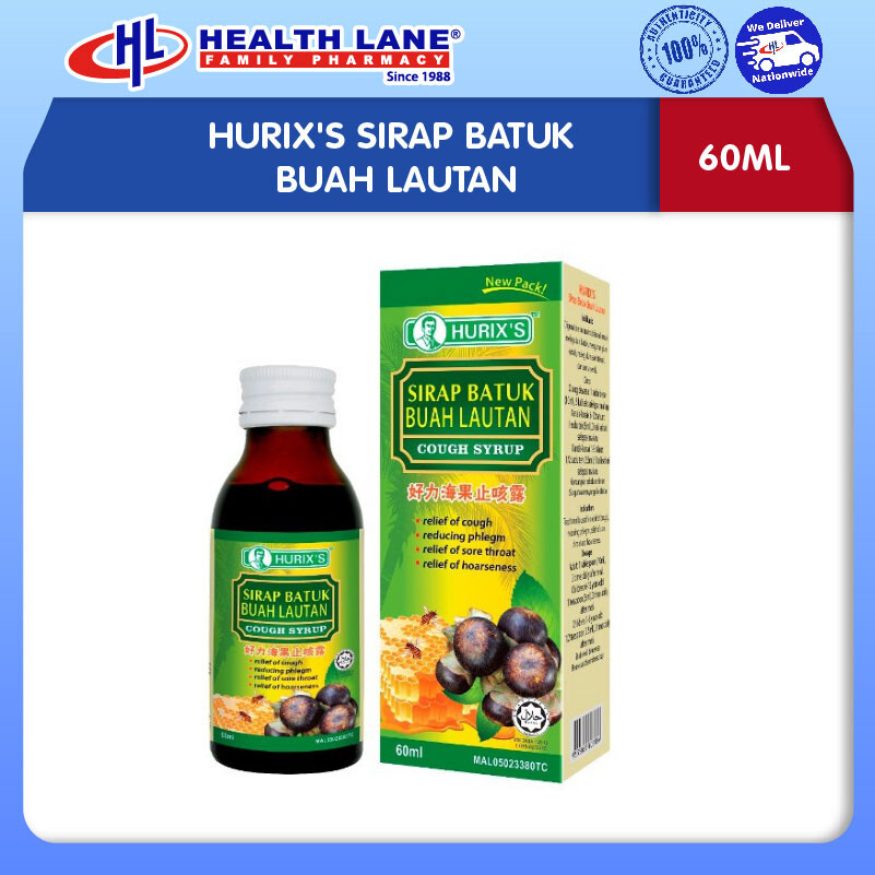 HURIX'S SIRAP BATUK BUAH LAUTAN (60ML)